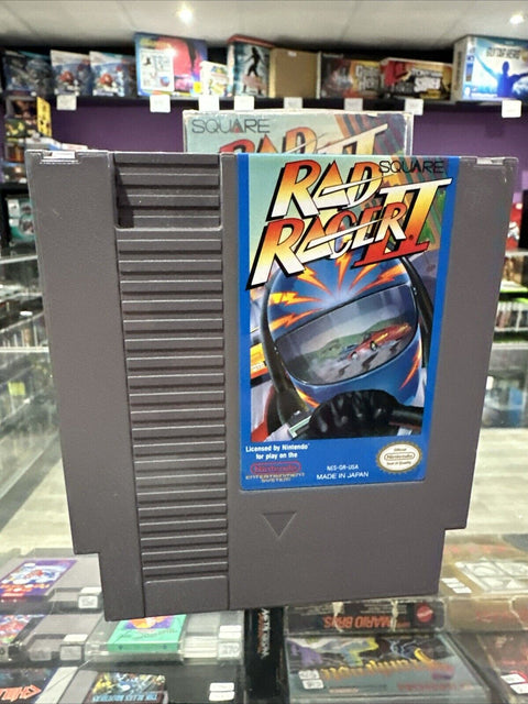 Rad Racer II (Nintendo Entertainment System, 1990) NES CIB Complete Tested!