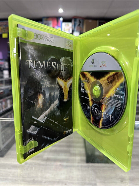 TimeShift (Microsoft Xbox 360, 2007) CIB Complete Tested!