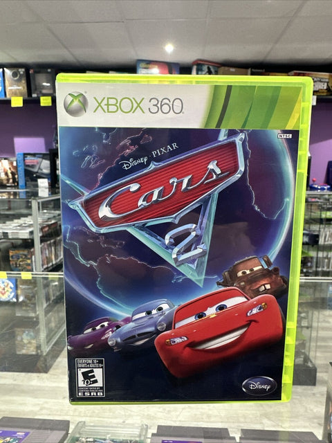 Cars 2: The Video Game (Microsoft Xbox 360, 2011) CIB Complete Tested!