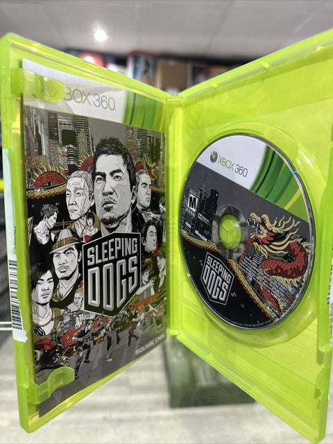 Sleeping Dogs (Microsoft Xbox 360, 2012) CIB Complete Tested!