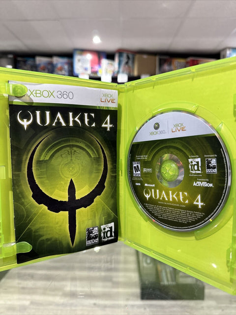 Quake 4 (Microsoft Xbox 360, 2005) CIB Complete Tested!