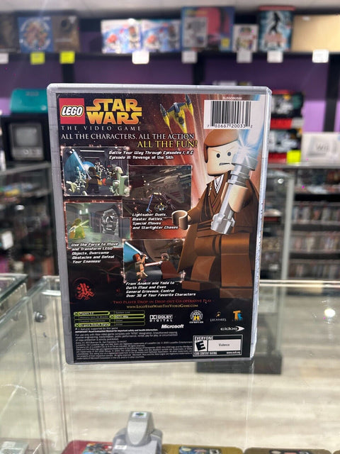 LEGO Star Wars: The Video Game (Xbox, 2005) OG Xbox CIB Complete Tested!