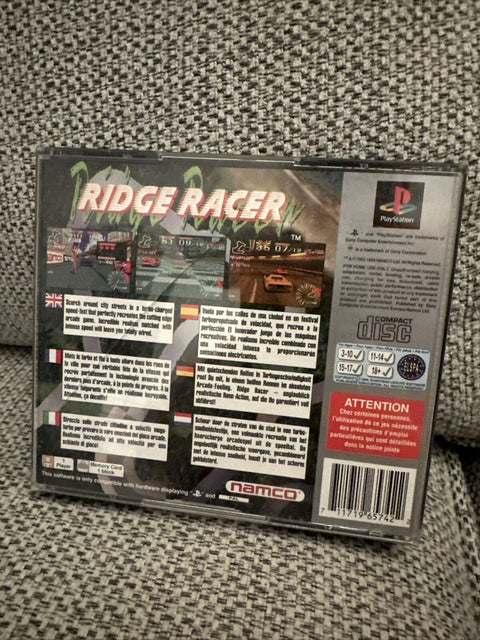 Ridge Racer (Sony PlayStation 1) PS1 PAL European Import - Complete