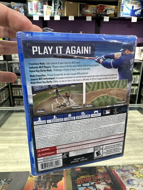 NEW! RBI Baseball 2018 Play Station 4 PS4 Sealed *Disc Loose*