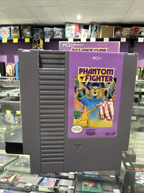 Phantom Fighter (Nintendo Entertainment System, 1990) NES In Box - Tested!