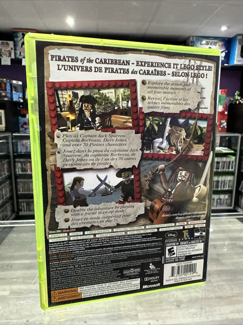 LEGO Pirates of the Caribbean: The Video Game (Microsoft Xbox 360, 2011) CIB