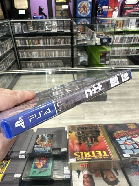 NEW! N++ (Sony PlayStation 4, 2017) PS4 Limited Run - Factory Sealed!