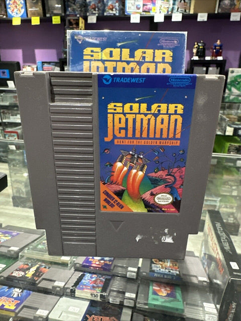 Solar Jetman (Nintendo Entertainment System, 1990) NES In Box - Tested!
