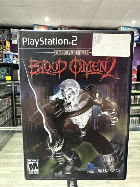 Blood Omen 2 (Sony PlayStation 2, 2002) PS2 CIB Complete Tested!