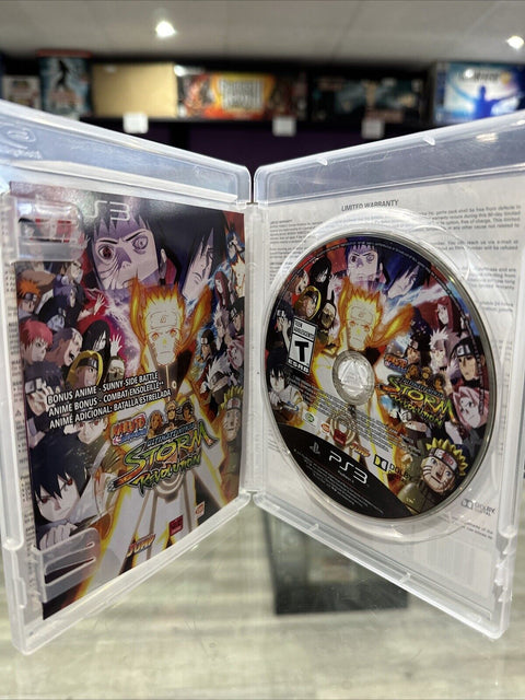 Naruto Shippuden Ultimate Ninja Storm Revolution Sony PlayStation 3 PS3 Tested
