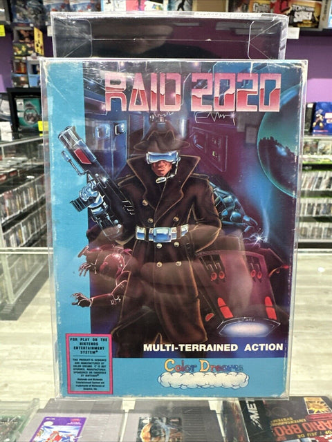 Raid 2020 (Nintendo Entertainment System, 1989) NES In Box - Tested!