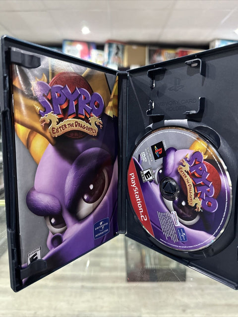 Spyro: Enter the Dragonfly (Sony PlayStation 2, 2002) PS2 CIB Complete Tested!