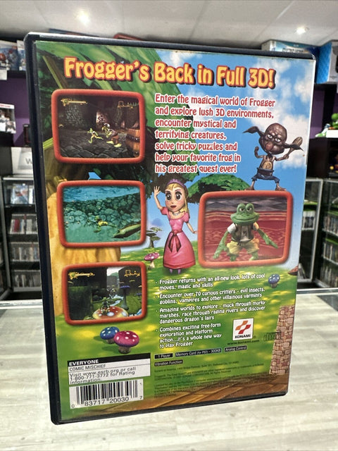 Frogger: The Great Quest (Sony PlayStation 2, 2001) PS2 CIB Complete Tested!