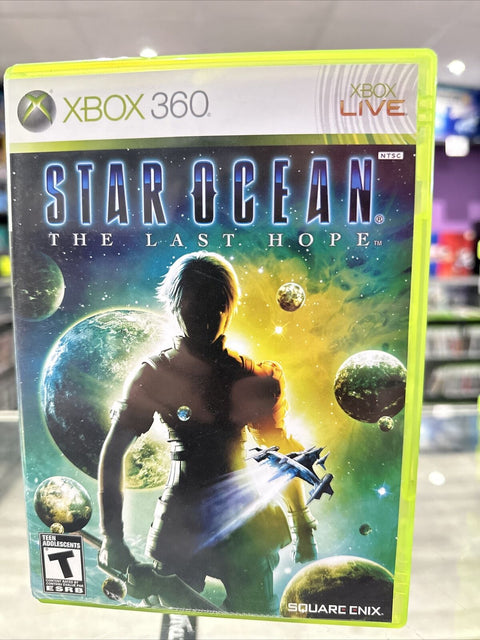 Star Ocean: The Last Hope (Microsoft Xbox 360, 2009) CIB Complete Tested!
