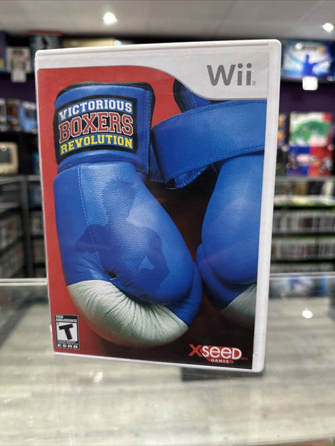 Victorious Boxers Revolution (Nintendo Wii 2007) CIB Complete Tested!