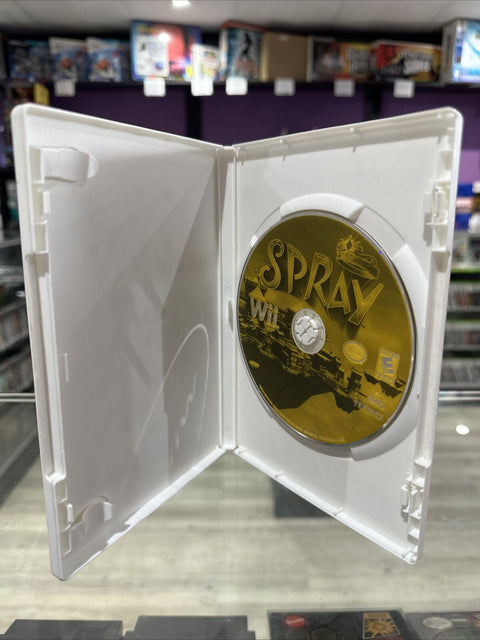 Spray (Nintendo Wii, 2008) No Manual Tested!