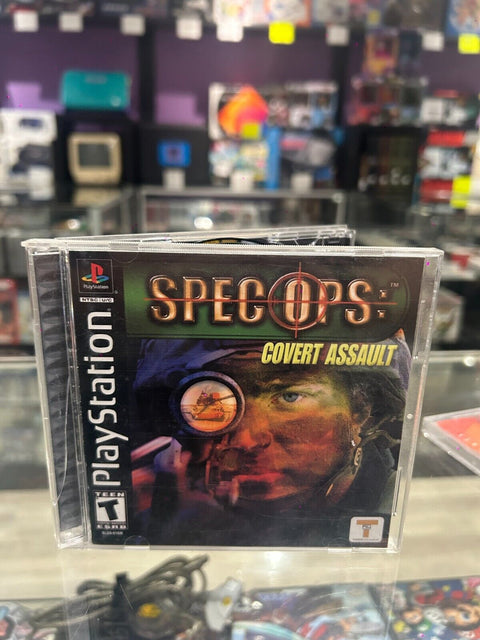 Spec Ops: Covert Assault (Sony PlayStation 1, 2001) PS1 CIB Complete Tested!