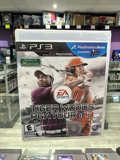 NEW! Tiger Woods PGA Tour 13 Golf (Playstation 3, PS3) Factory Sealed!