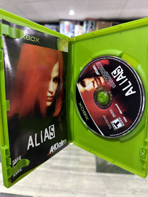 Alias (Microsoft Xbox, 2004) CIB Complete Tested!