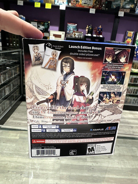 Utawarerumono: Mask of Truth Launch Edition (Sony PS PlayStation Vita) Complete