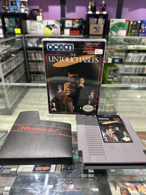 The Untouchables (Nintendo Entertainment System, 1991) NES In Box - Tested!