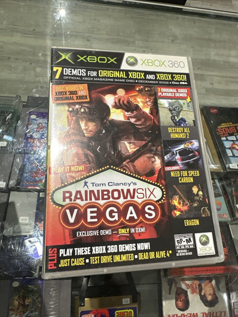 Lot Of 7 Xbox 360 Demo Discs