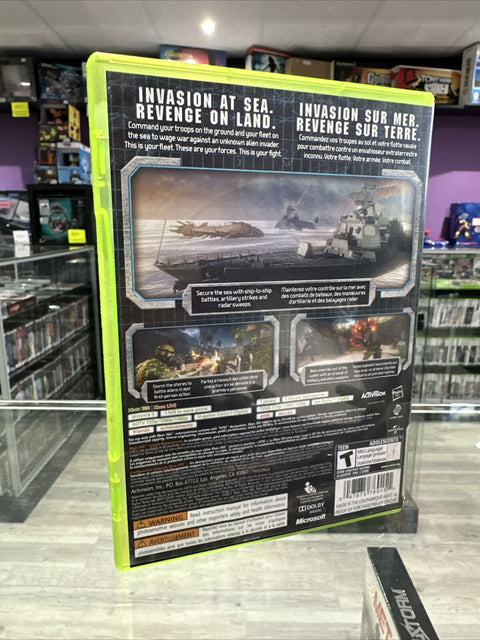 Battleship Microsoft Xbox 360 - CIB Complete Tested!