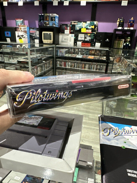 Pilotwings (Super Nintendo, 1991) SNES CIB Complete Tested!