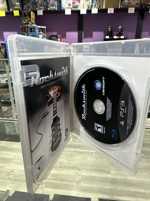 Rocksmith (Sony PlayStation 3, 2011) PS3 CIB Complete Tested!