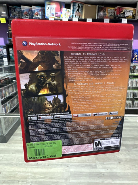 Resistance 2 (Sony PlayStation 3, 2008) PS3 CIB Complete Tested!