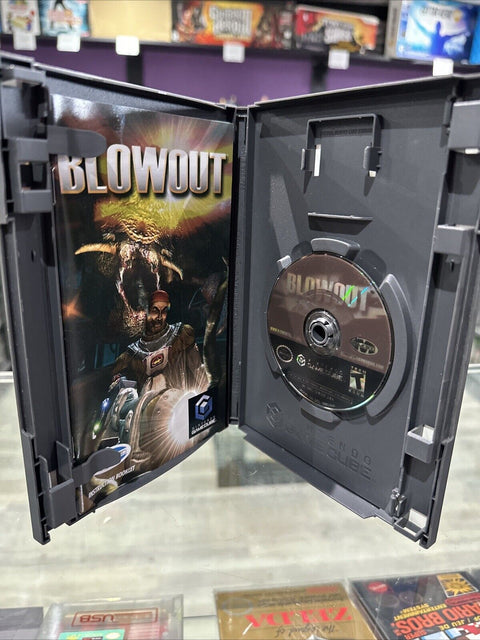BlowOut (Nintendo GameCube, 2003) CIB Complete Tested!