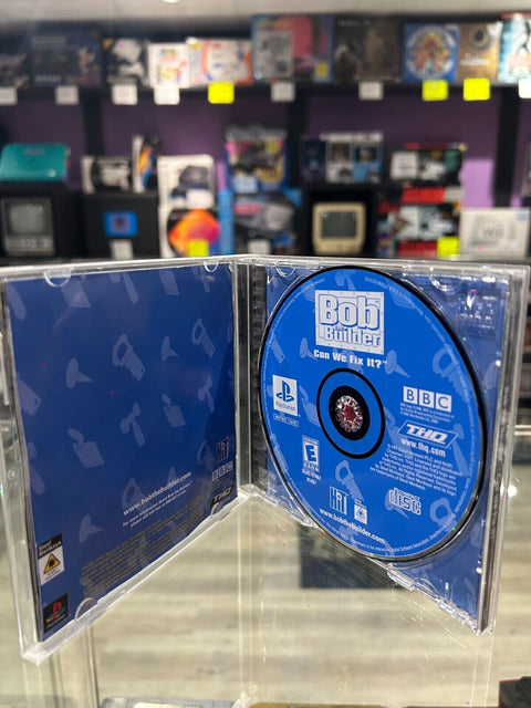 Bob the Builder: Can We Fix It (Sony PlayStation 1, 2001) CIB Complete Tested!