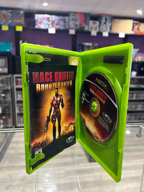 Mace Griffin Bounty Hunter (Microsoft Xbox, 2003) OG Xbox CIB Complete Tested!