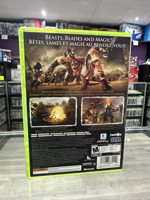 Golden Axe: Beast Rider (Microsoft Xbox 360, 2008) Tested!