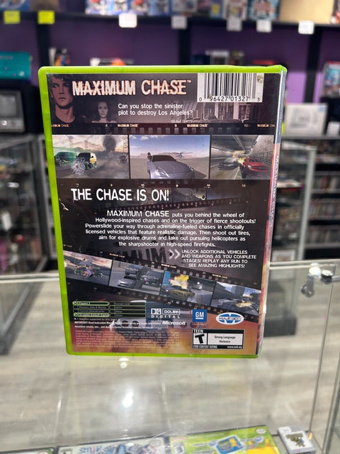 Maximum Chase (Microsoft Xbox, 2003) OG Xbox CIB Complete Tested!