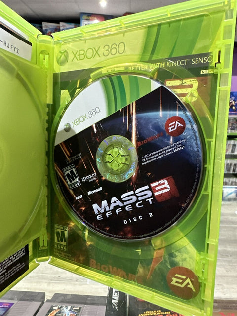 Mass Effect 3 (Microsoft Xbox 360, 2012) CIB Complete Tested!