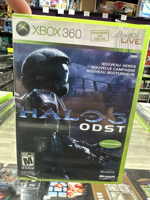 NEW! Halo 3: ODST (Microsoft Xbox 360, 2009) Sealed *ripped plastic*
