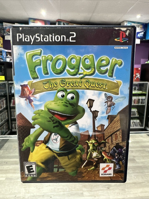 Frogger: The Great Quest (Sony PlayStation 2, 2001) PS2 CIB Complete Tested!