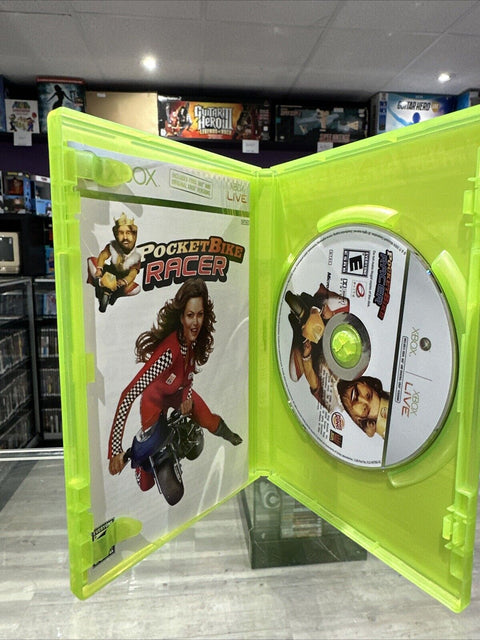 Pocketbike Racer (Microsoft Xbox 360, 2006) CIB Complete Tested!