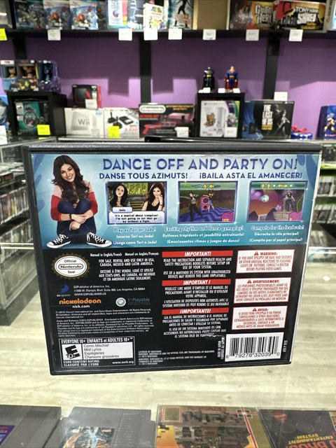 Victorious: Taking the Lead (Nintendo DS, 2012) CIB Complete Tested!