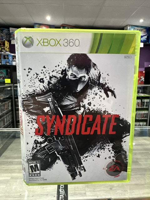 Syndicate (Microsoft Xbox 360, 2012) CIB Complete Tested!