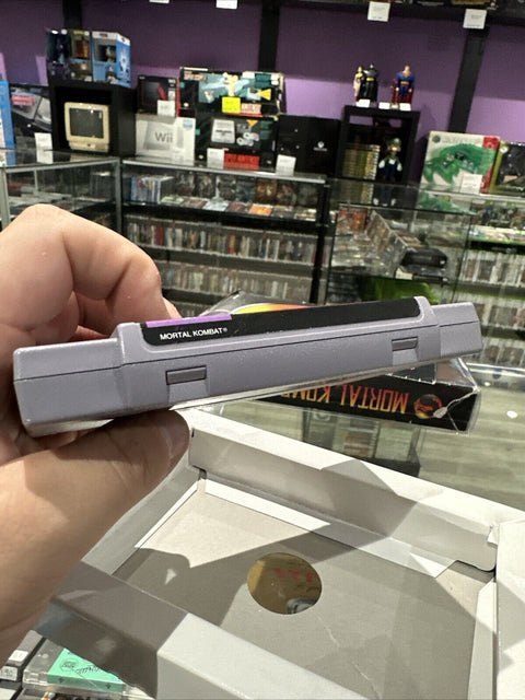 Mortal Kombat SNES (Super Nintendo, 1999) CIB Complete Tested!