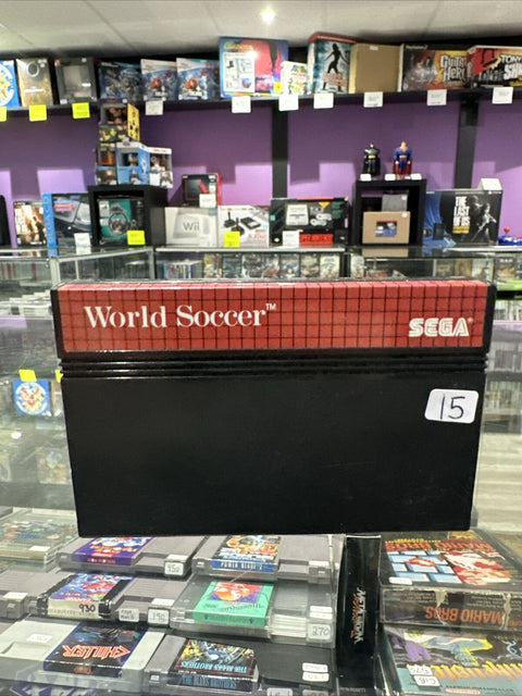 World Soccer (Sega Master System) SMS Authentic Tested!