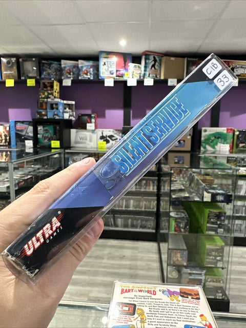 Silent Service (Nintendo Entertainment System, 1989) NES CIB Complete Tested!