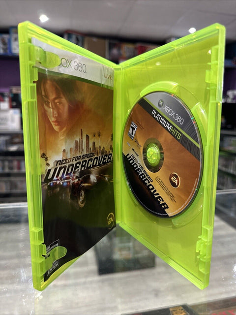Need for Speed Undercover (Microsoft Xbox 360, 2008) CIB Complete Tested