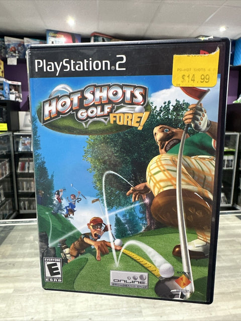 Hot Shots Golf: Fore (Sony PlayStation 2, 2004) PS2 CIB Complete Tested!
