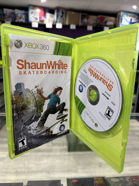 Shaun White Skateboarding (Microsoft Xbox 360, 2010) Tested!