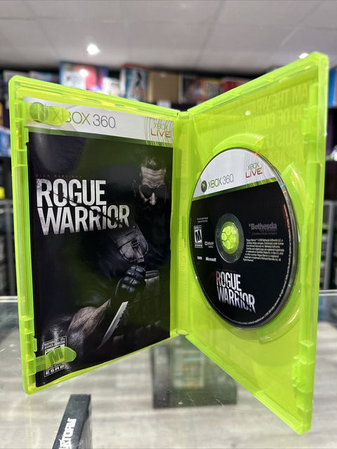 Rogue Warrior (Microsoft Xbox 360, 2009) CIB Complete Tested!