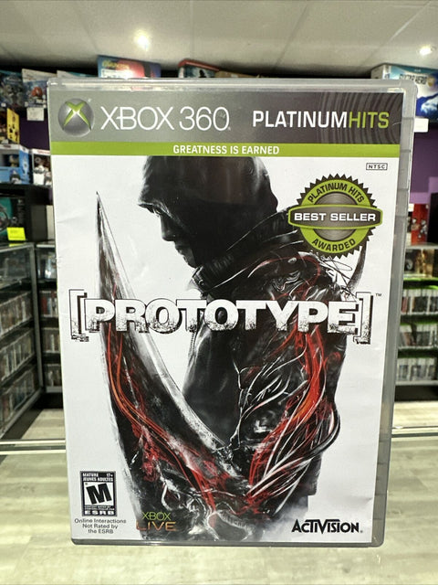 Prototype -- Platinum Hits (Microsoft Xbox 360, 2010) CIB Complete Tested!