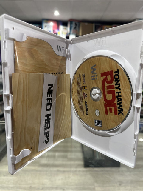 Tony Hawk: Ride (Nintendo Wii, 2009) CIB Complete Tested!